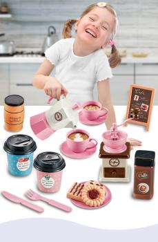 Großhandel B2B Spielzeug Kaffeekannen Set für Kinder Küchenspielzeug